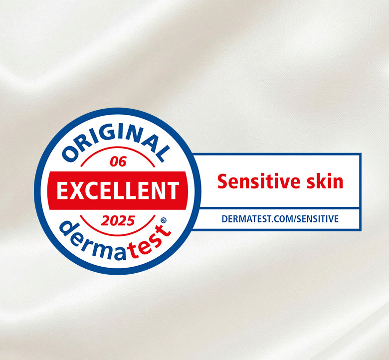 RENESSY Seidendetail mit Dermatest Sensitive Skin Nachweis